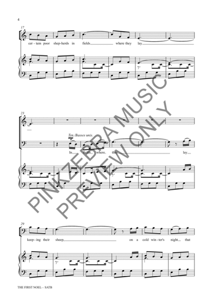 The First Noel SATB image number null