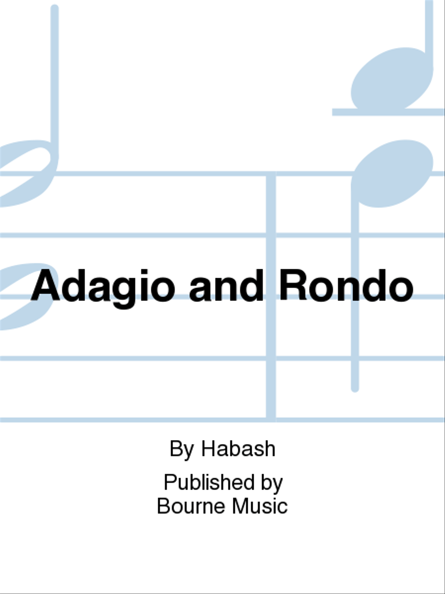 Adagio and Rondo Bassoon scores gallery preview page 1