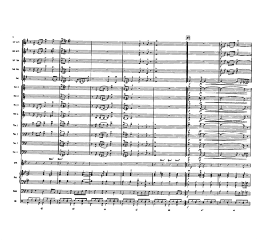 We Wish You a Merry Christmas Jazz Ensemble scores gallery preview page 8