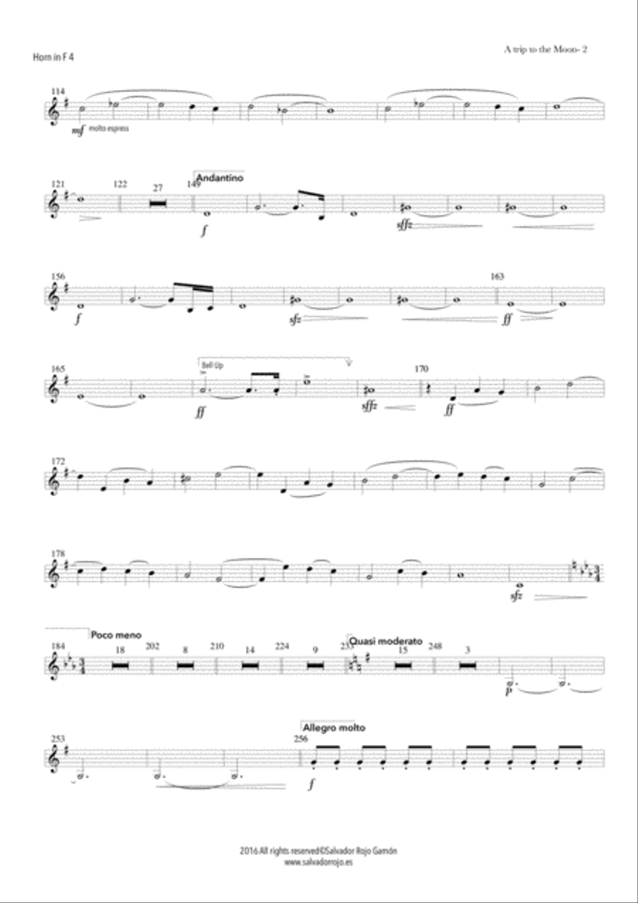 A Trip to the Moon A Trip to the Moon Full Orchestra scores gallery preview page 3