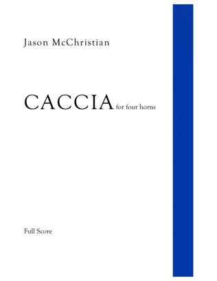 Caccia - for four horns
