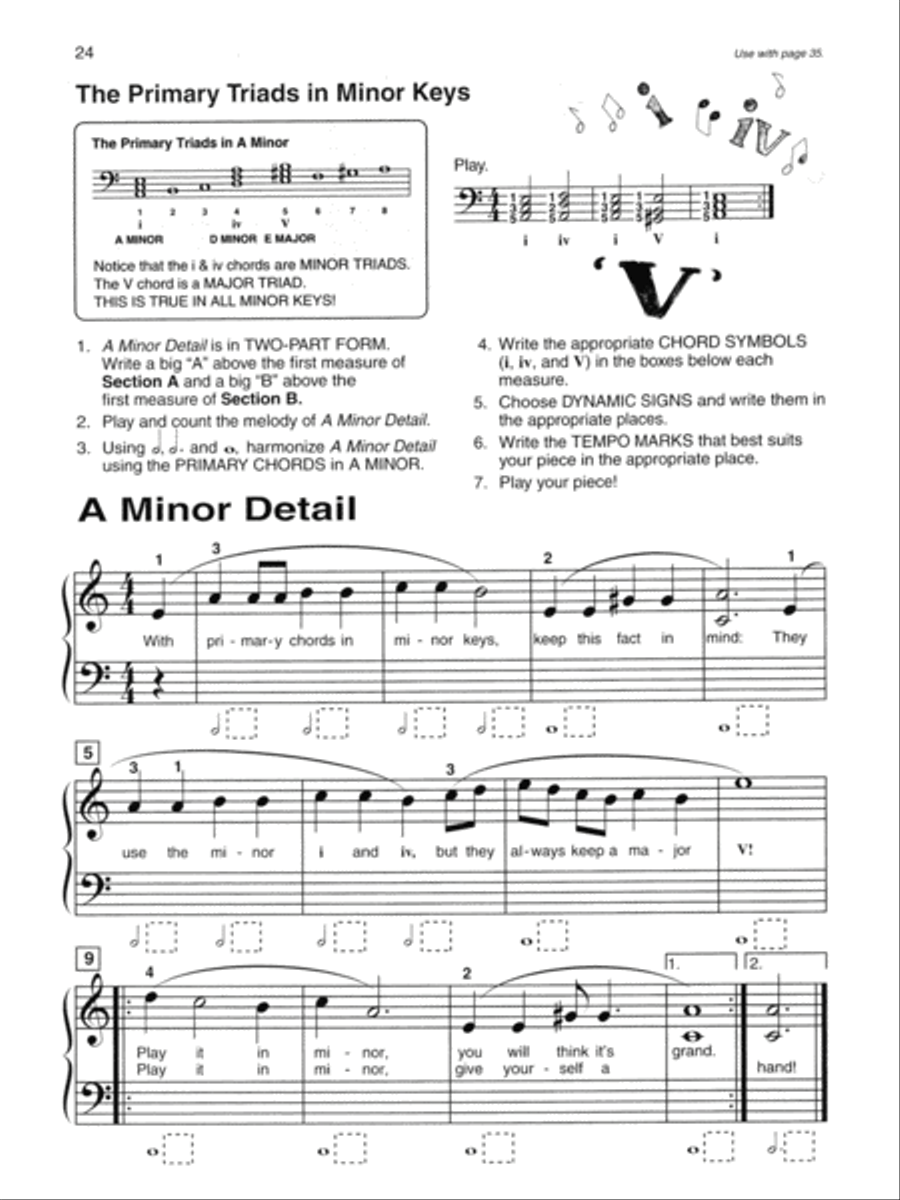 Alfred's Basic Piano Course Composition Book, Level 3 Piano Method scores gallery preview page 3