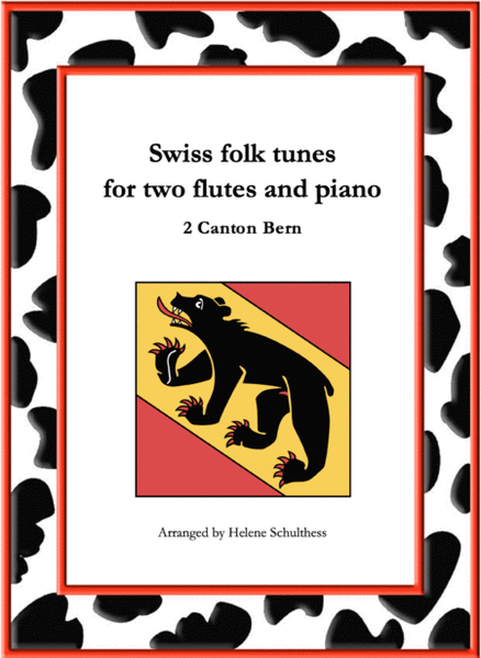 2 Swiss folk tune for two flutes and piano - Polka - Canton Bern image number null