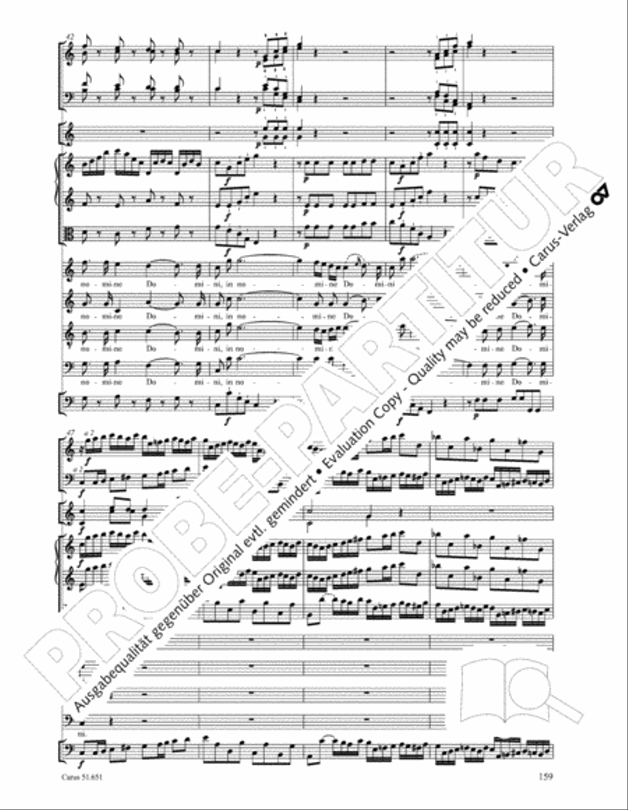 C Minor Mass, K. 427 (Missa in c KV 427) 4-Part scores gallery preview page 175