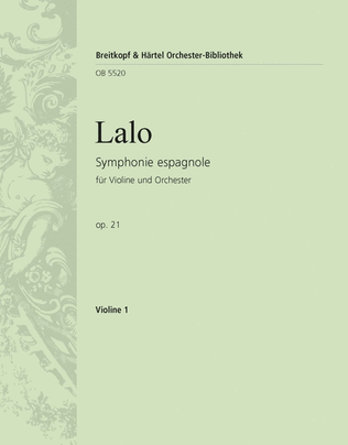 Symphonie espagnole Op. 21