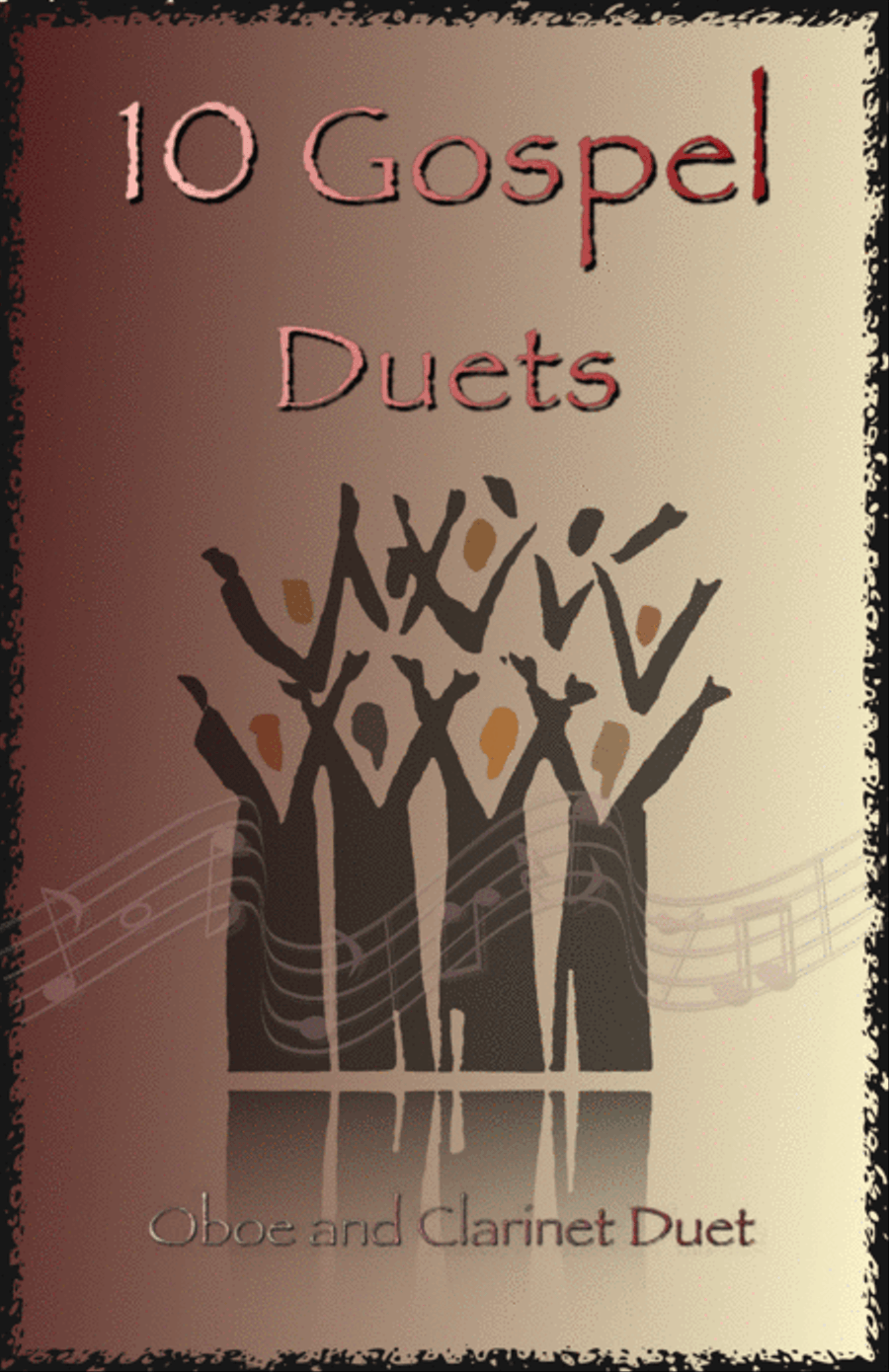 10 Gospel Duets for Oboe and Clarinet Woodwind Duet scores gallery preview page 1