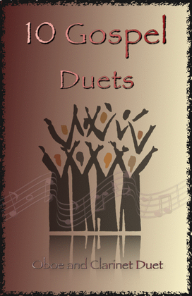Book cover for 10 Gospel Duets for Oboe and Clarinet