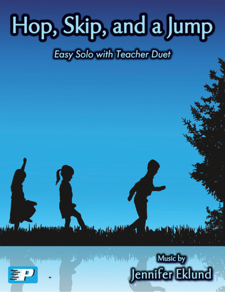 Book cover for Hop, Skip, & a Jump (Beginner Solo with Teacher Duet)