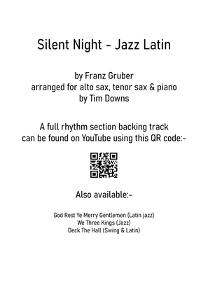 Book cover for Silent Night - Latin Jazz