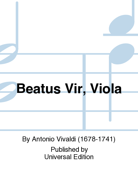 Beatus Vir, Viola