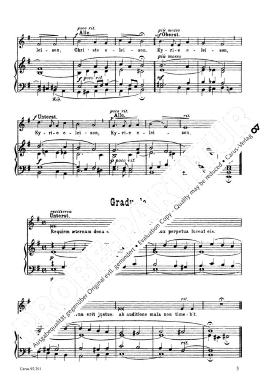 Requiem Unison Choir scores gallery preview page 4