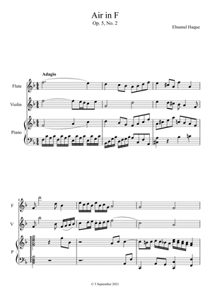 Air in F (Op. 5, No. 2)