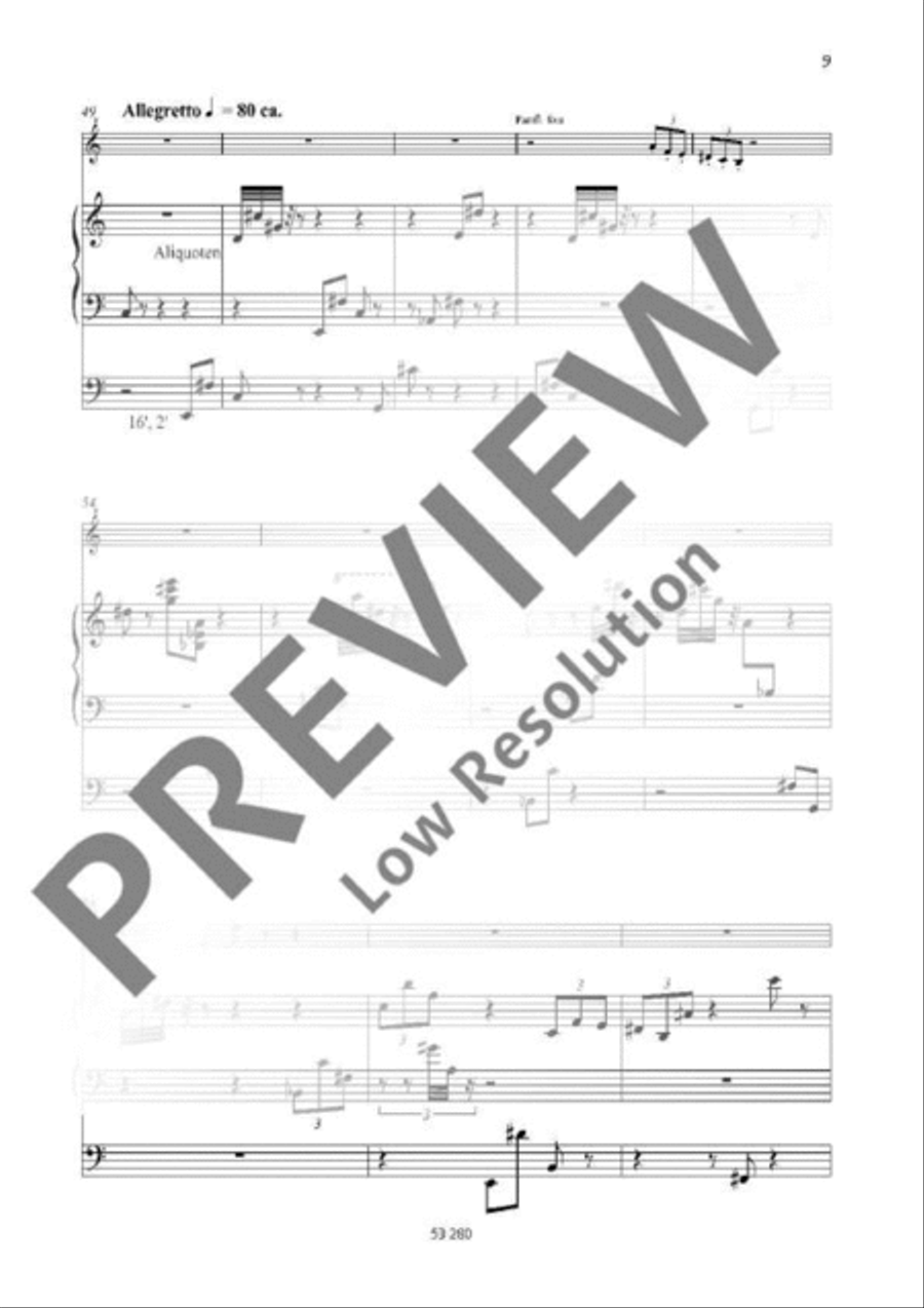 Colloque No. 9 Colloque No. 9 Organ scores gallery preview page 12