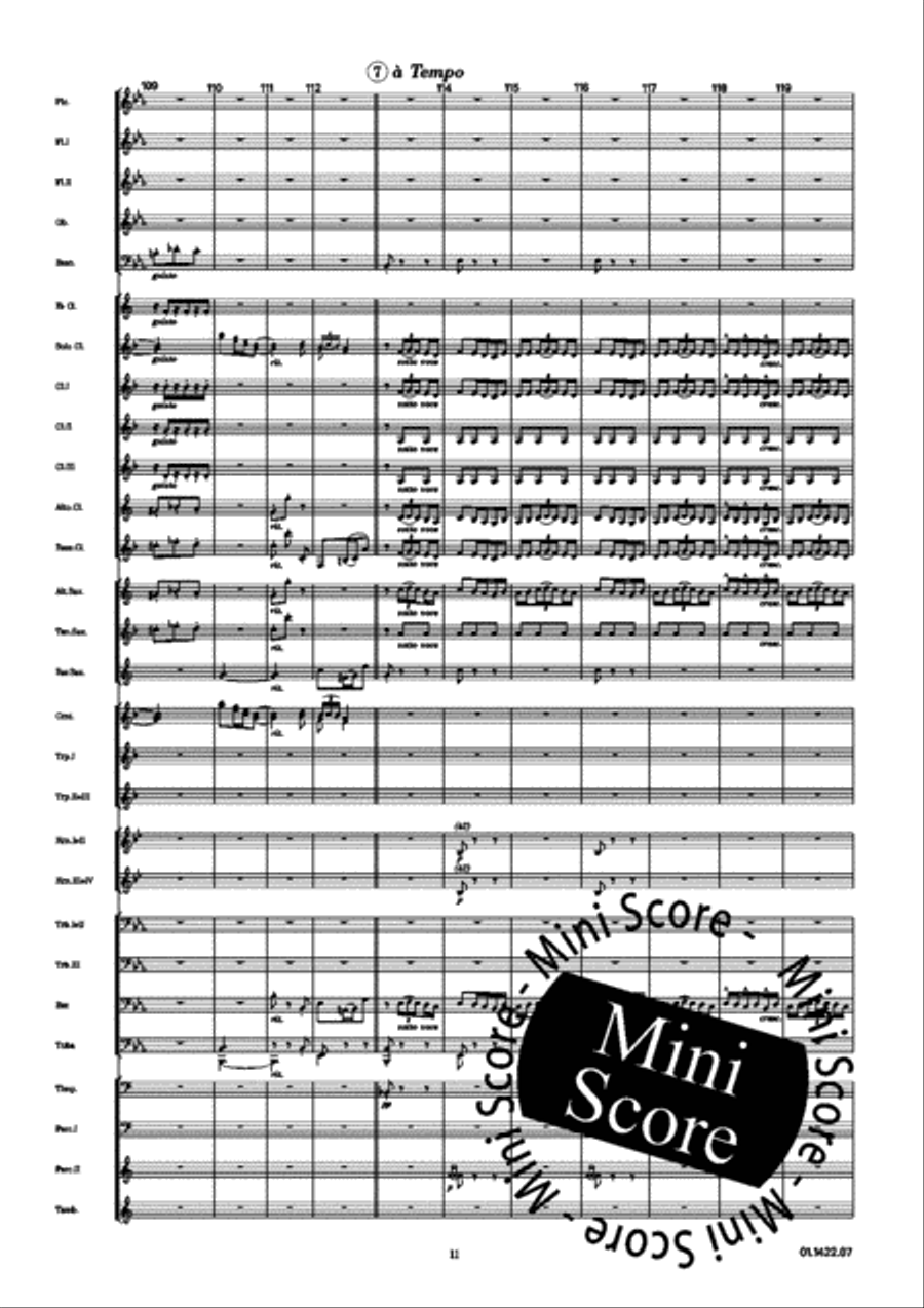 Aragon Concert Band scores gallery preview page 17