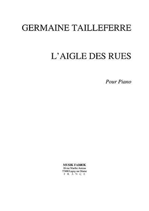 Book cover for Aigle des Rues, Suite of five pieces