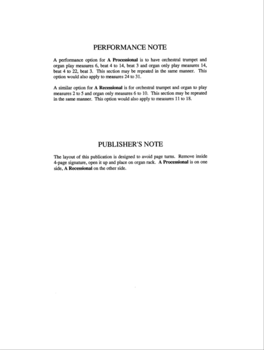 Two Trumpet Tunes for a Celebration Trumpet Duet scores gallery preview page 1
