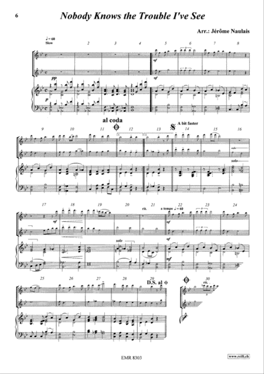 Album Volume 3 Flute Duet scores gallery preview page 4