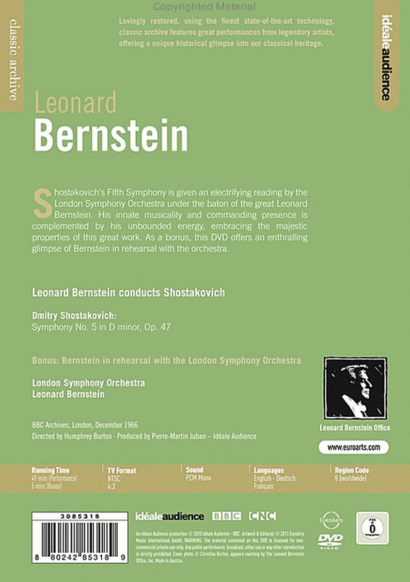 Bernstein Conducts Shostakovic