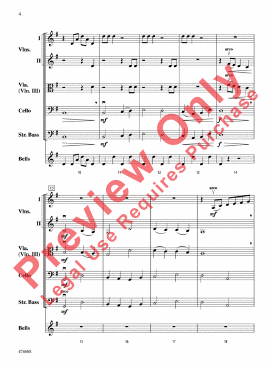 Eventide String Orchestra scores gallery preview page 5