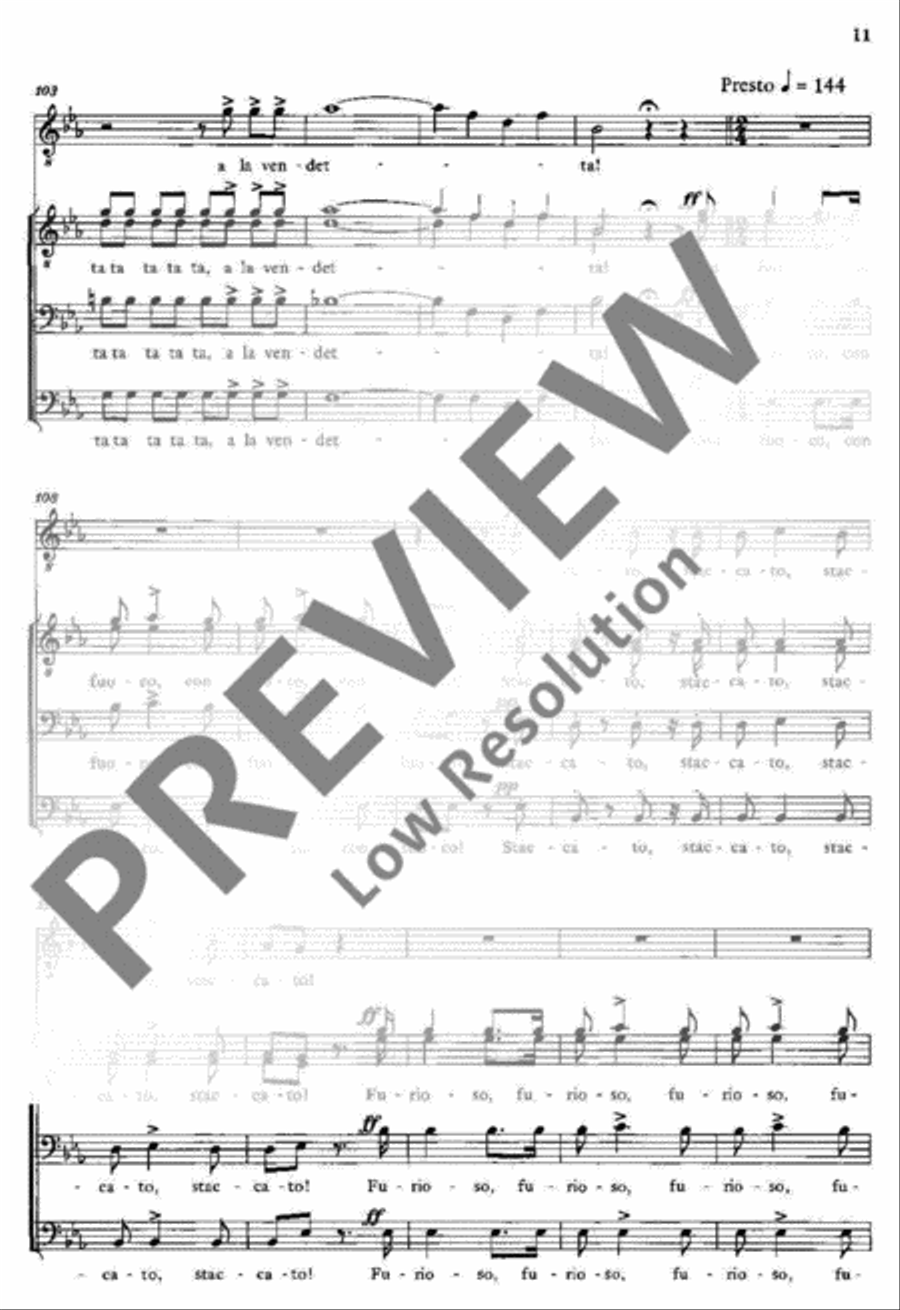 Insalata Italiana TTBB scores gallery preview page 12