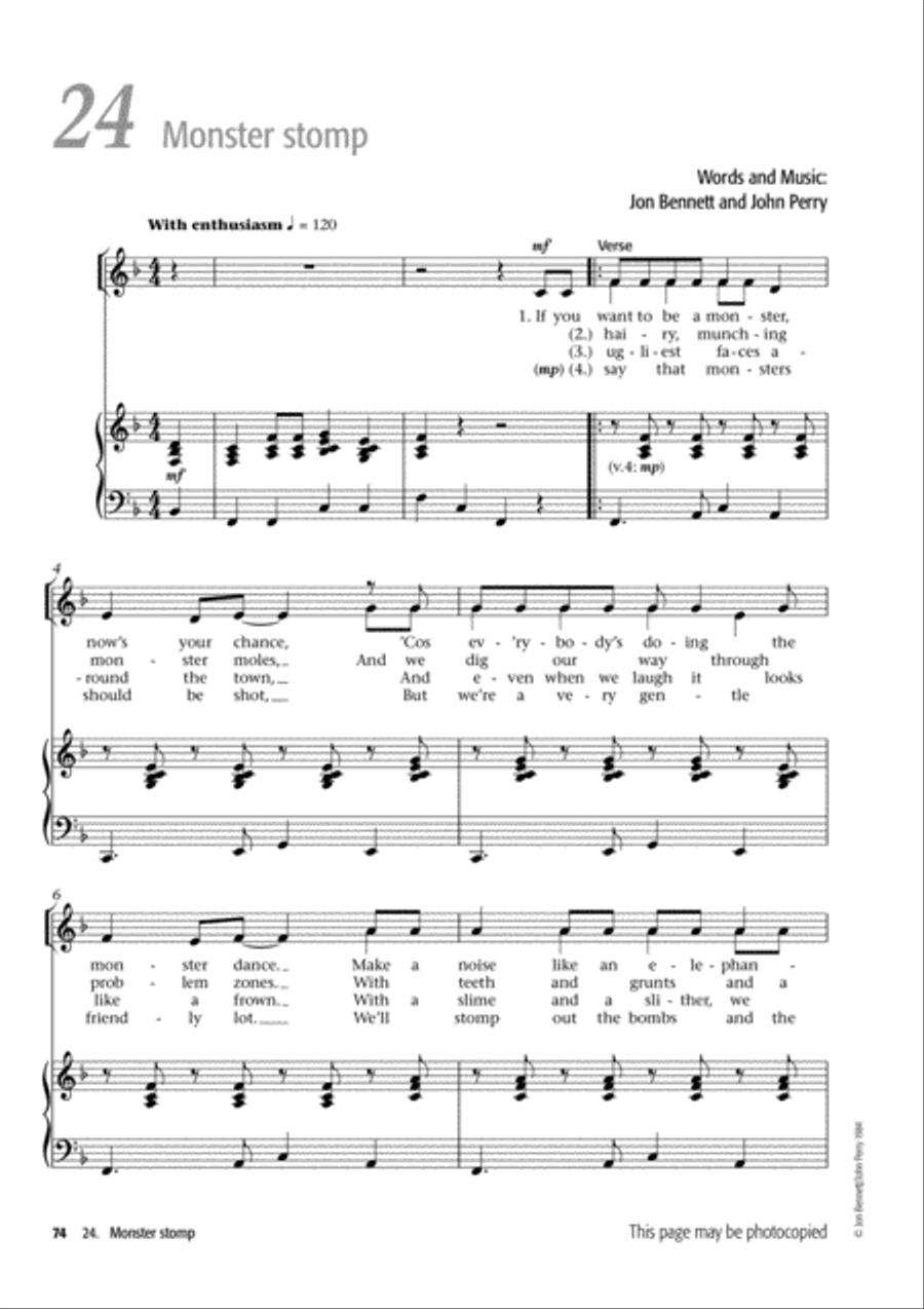Junior Voiceworks 2 Unison Choir scores gallery preview page 26