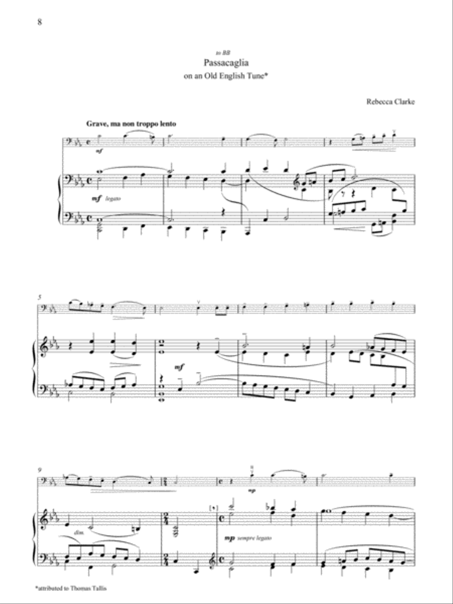 Shorter pieces for cello and piano Piano Accompaniment scores gallery preview page 3