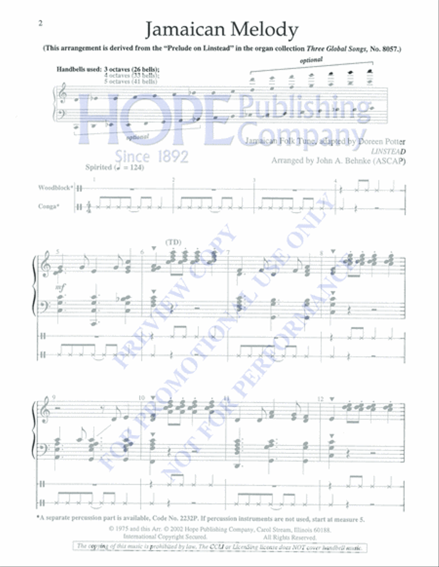 Jamaican Melody