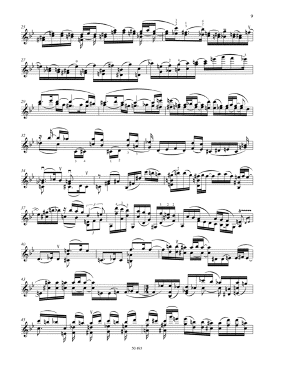 Violin Sonata Violin Solo scores gallery preview page 4