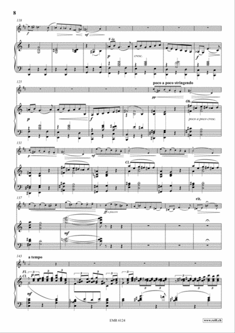 Variations On A Rococo Theme Flugelhorn scores gallery preview page 9