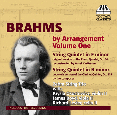 Volume 1: Brahms By Arrangement