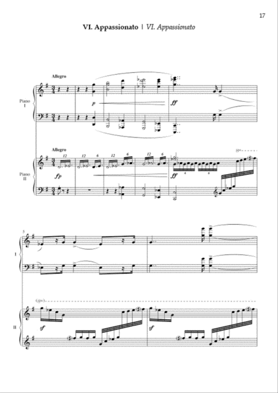 Conte d'Avril Op. 64, Suite Concertante Book II Piano scores gallery preview page 4