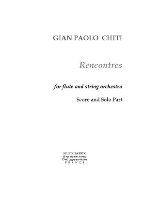 Recontres for Flute and strings