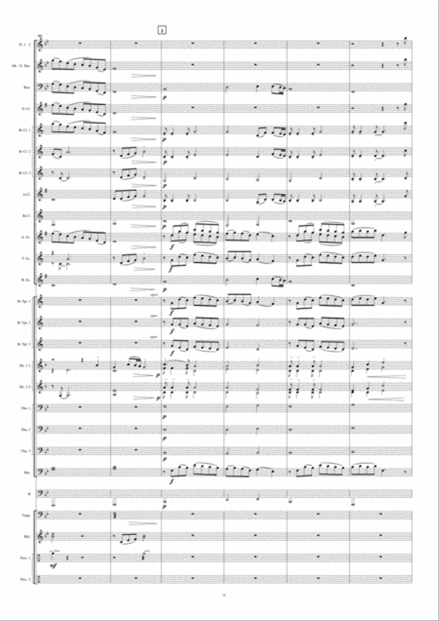Simi Jadech Simi Jadech Concert Band scores gallery preview page 17
