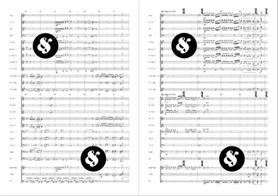 Mamma Mia! Concert Band scores gallery preview page 6