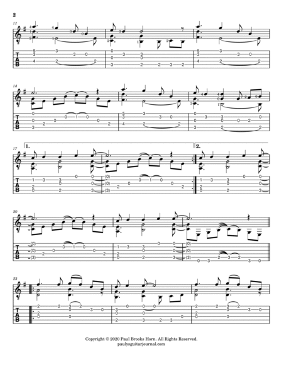 Nothing More to Say Nothing More to Say Acoustic Guitar scores gallery preview page 2