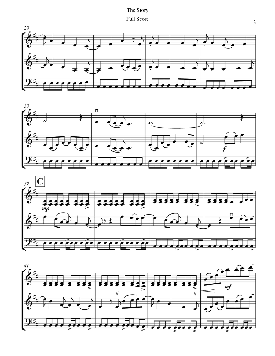The Story String Trio scores gallery preview page 4