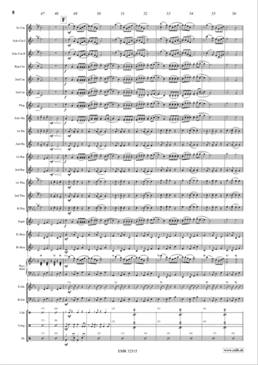 Despacito Despacito Brass Band scores gallery preview page 9
