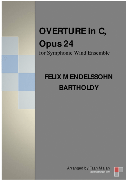 Overture in C for Symphonic Wind Ensemble by Felix Mendelssohn image number null