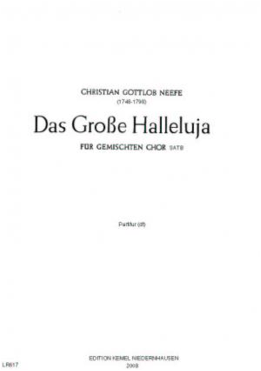 Das grosse Halleluja