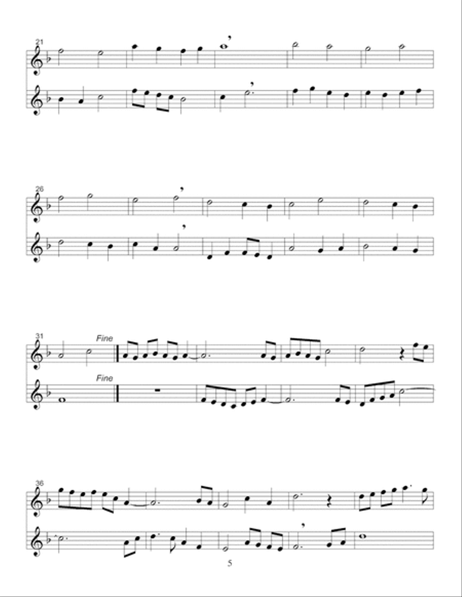 Chants and Reflections for Recorder Recorder scores gallery preview page 6