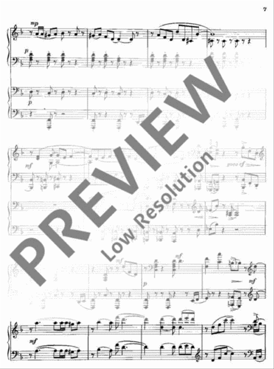 Tango Piano Duet scores gallery preview page 8