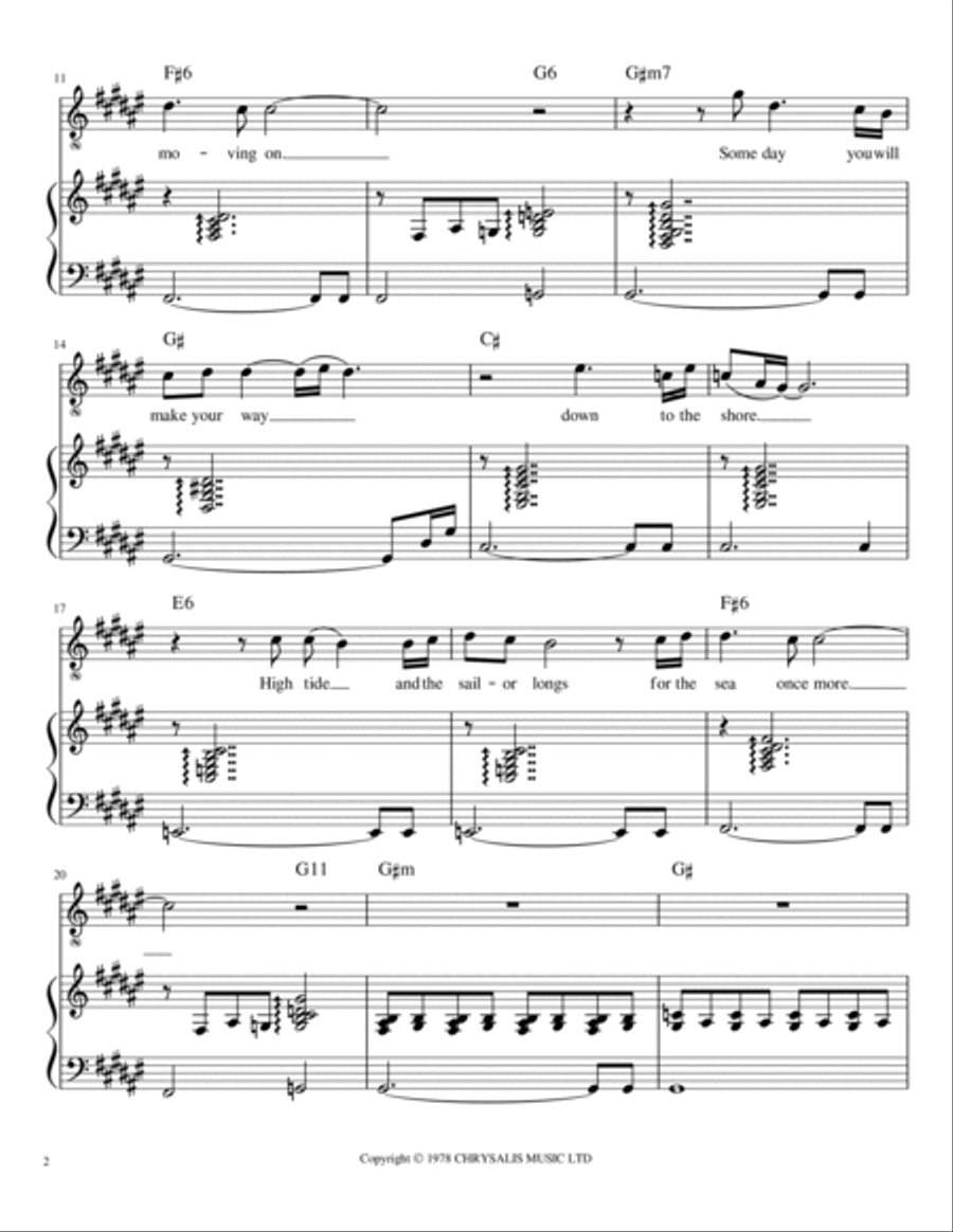 Sail On Voice scores gallery preview page 3