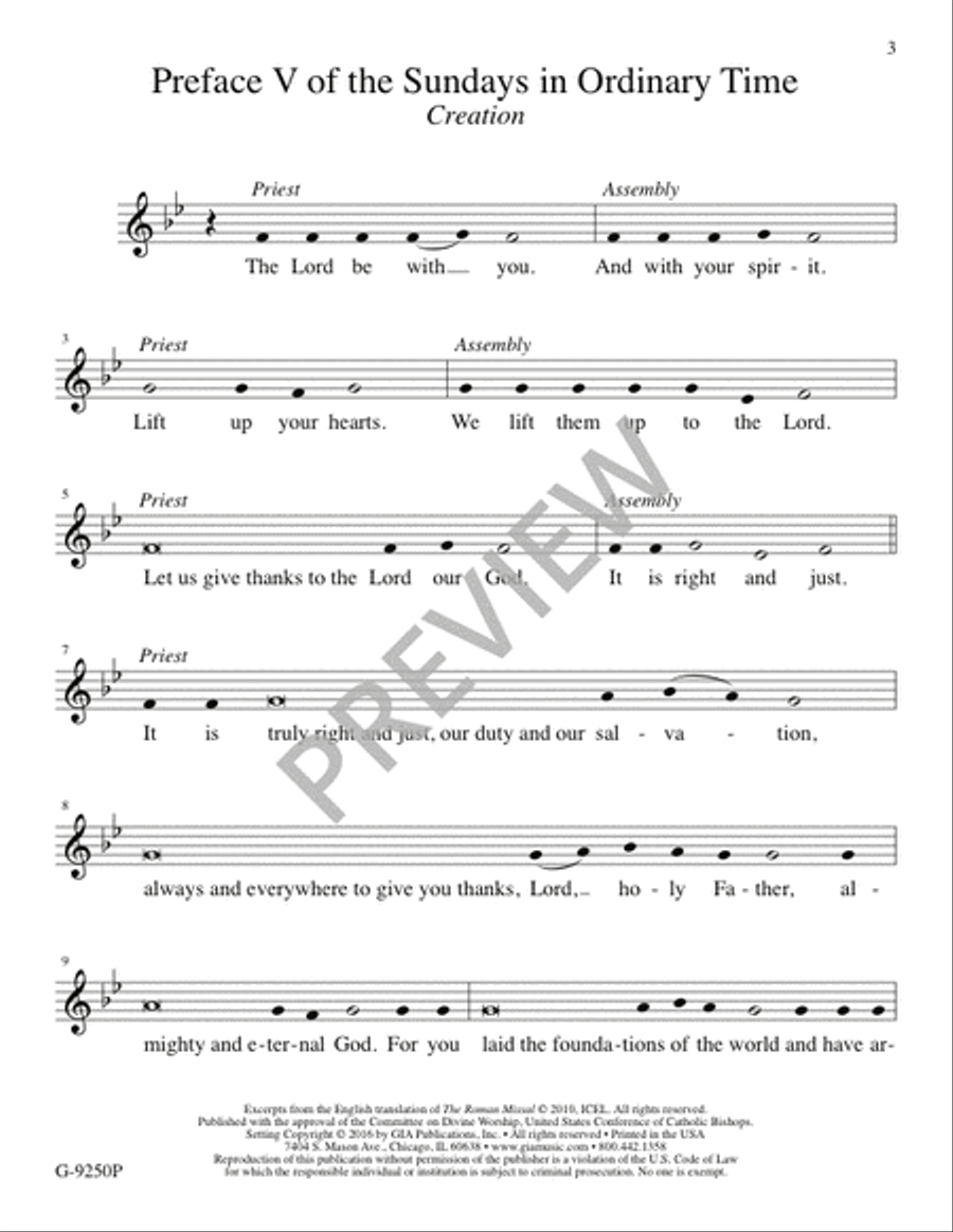 Eucharistic Prayer III with Additional Prefaces for 