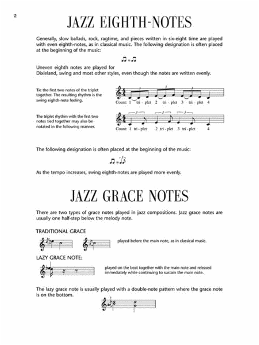 Jazz Sketches Piano Method scores gallery preview page 3