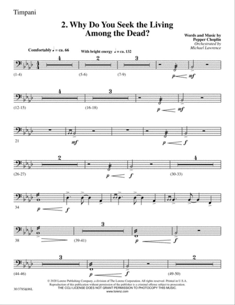 Once Upon a Morning - Set of Parts Choir scores gallery preview page 13