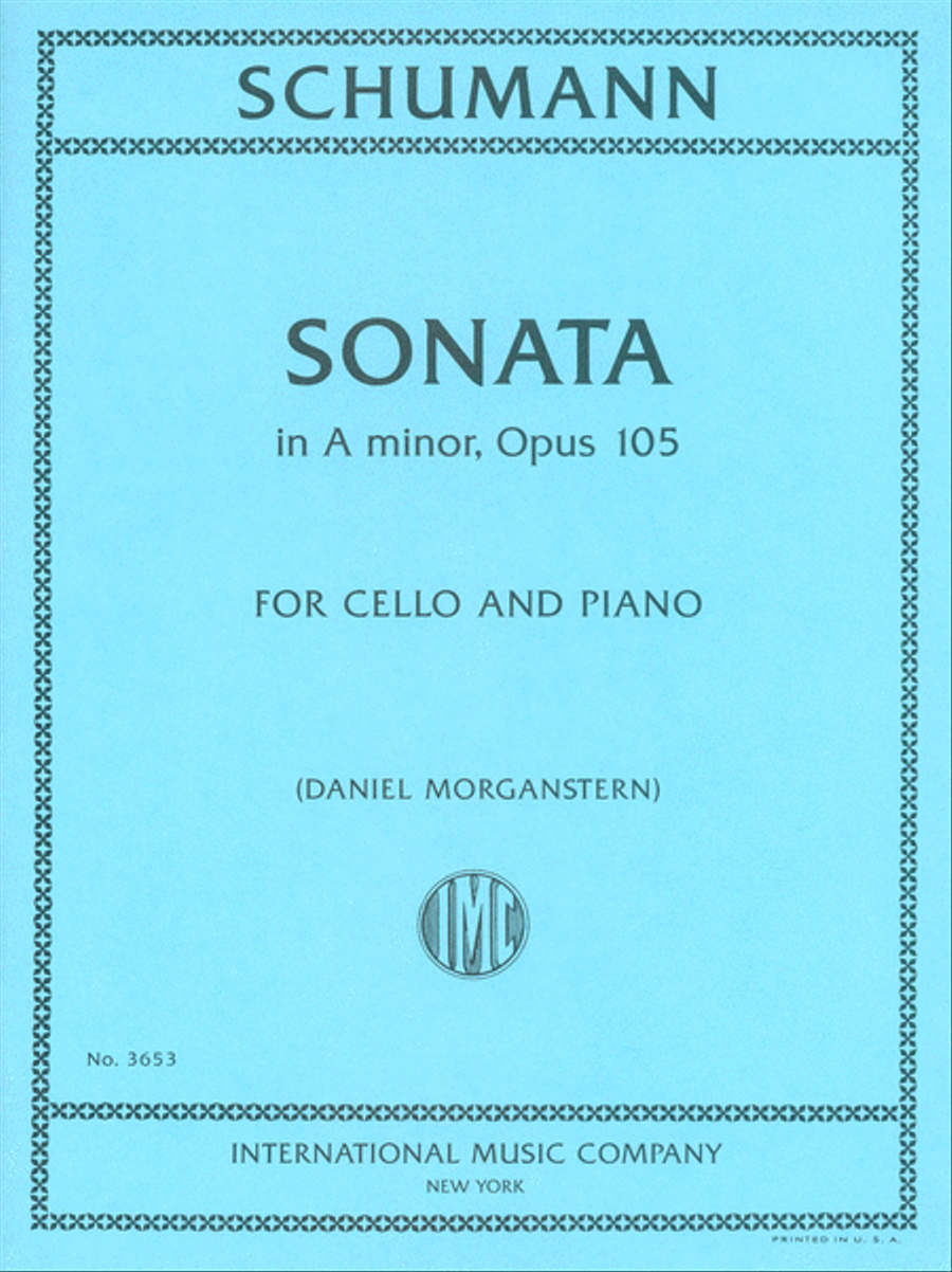 Sonata In A Minor, Opus 105