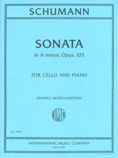 Sonata In A Minor, Opus 105