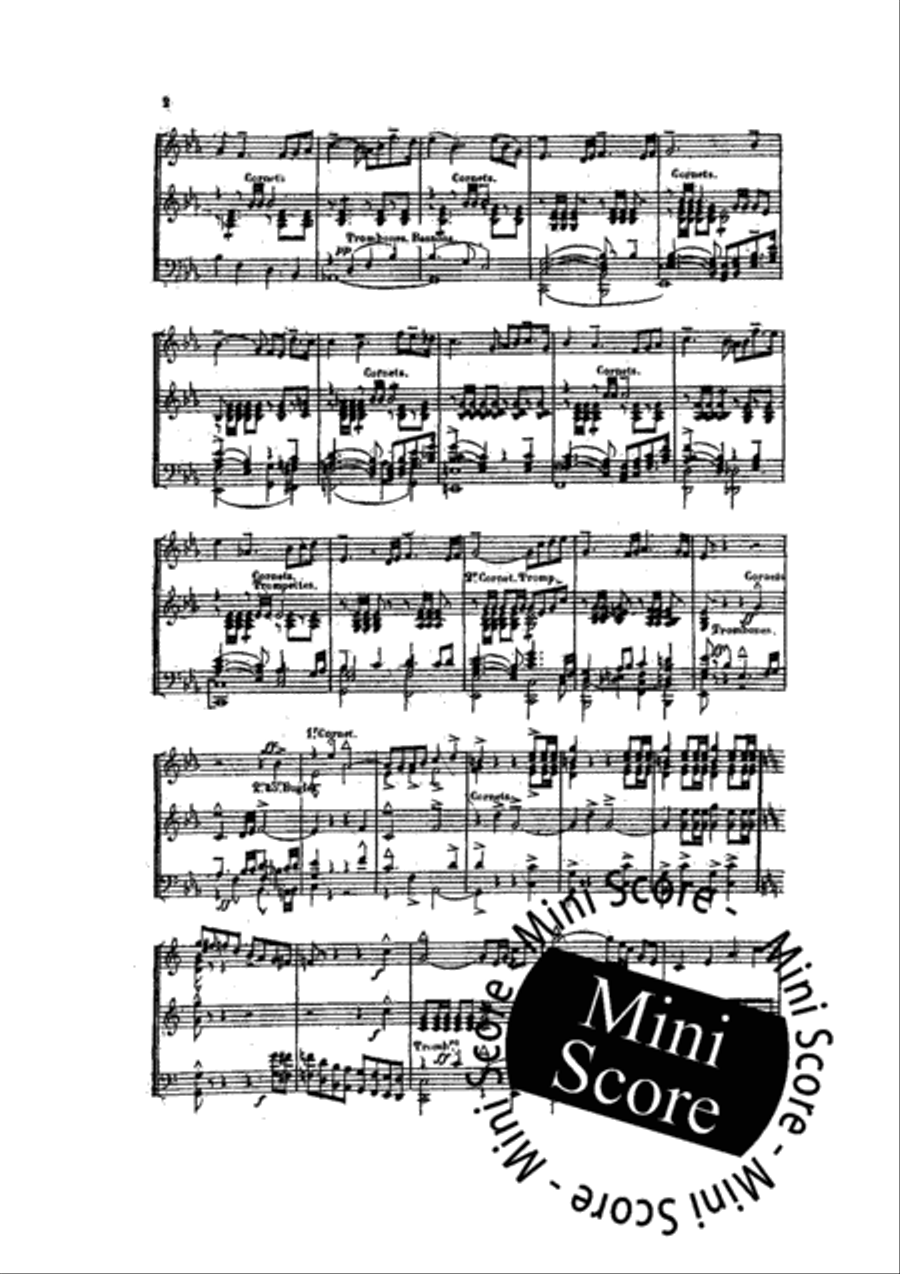 Marche Feriale Concert Band scores gallery preview page 4
