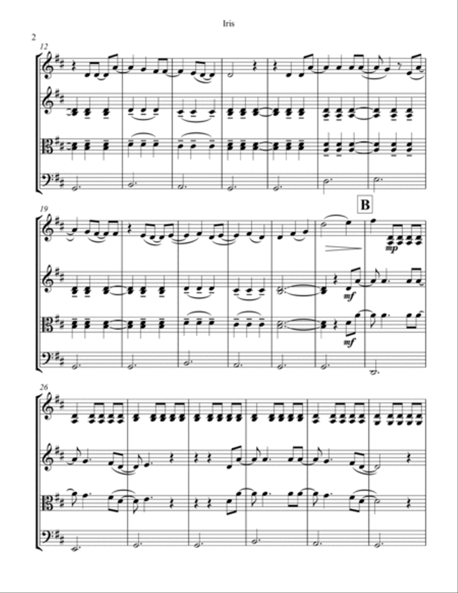 Iris Iris String Trio scores gallery preview page 2