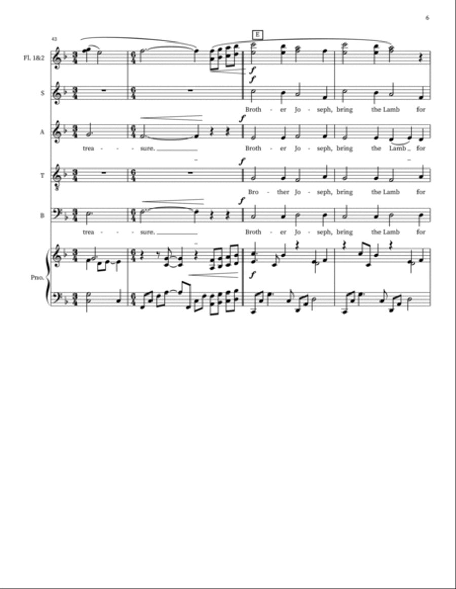 Who Comes This Night Who Comes This Night 4-Part scores gallery preview page 6
